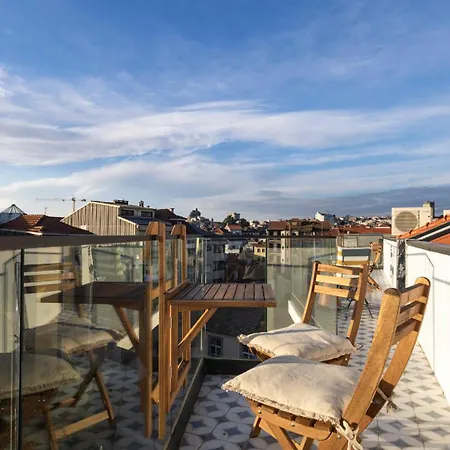 New 3br W Rooftop & Balcony Views By Lovelystay Porto